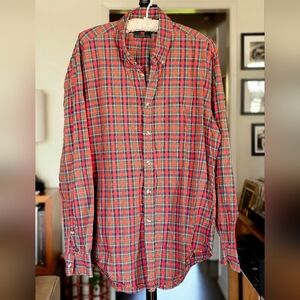 Abercrombie & Fitch Original Y2K Plaid Button Down Shirt
